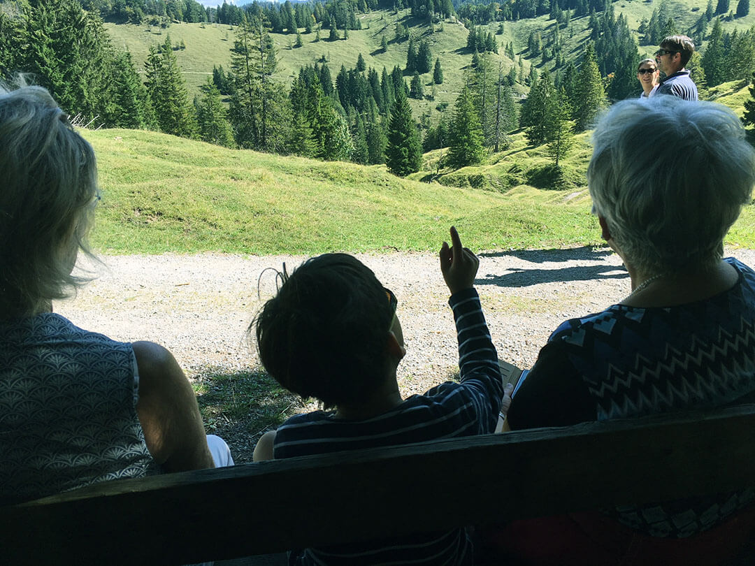 Familienglück -Wanderung